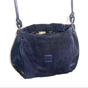 Vintage Ann Klein navy crossbody purse